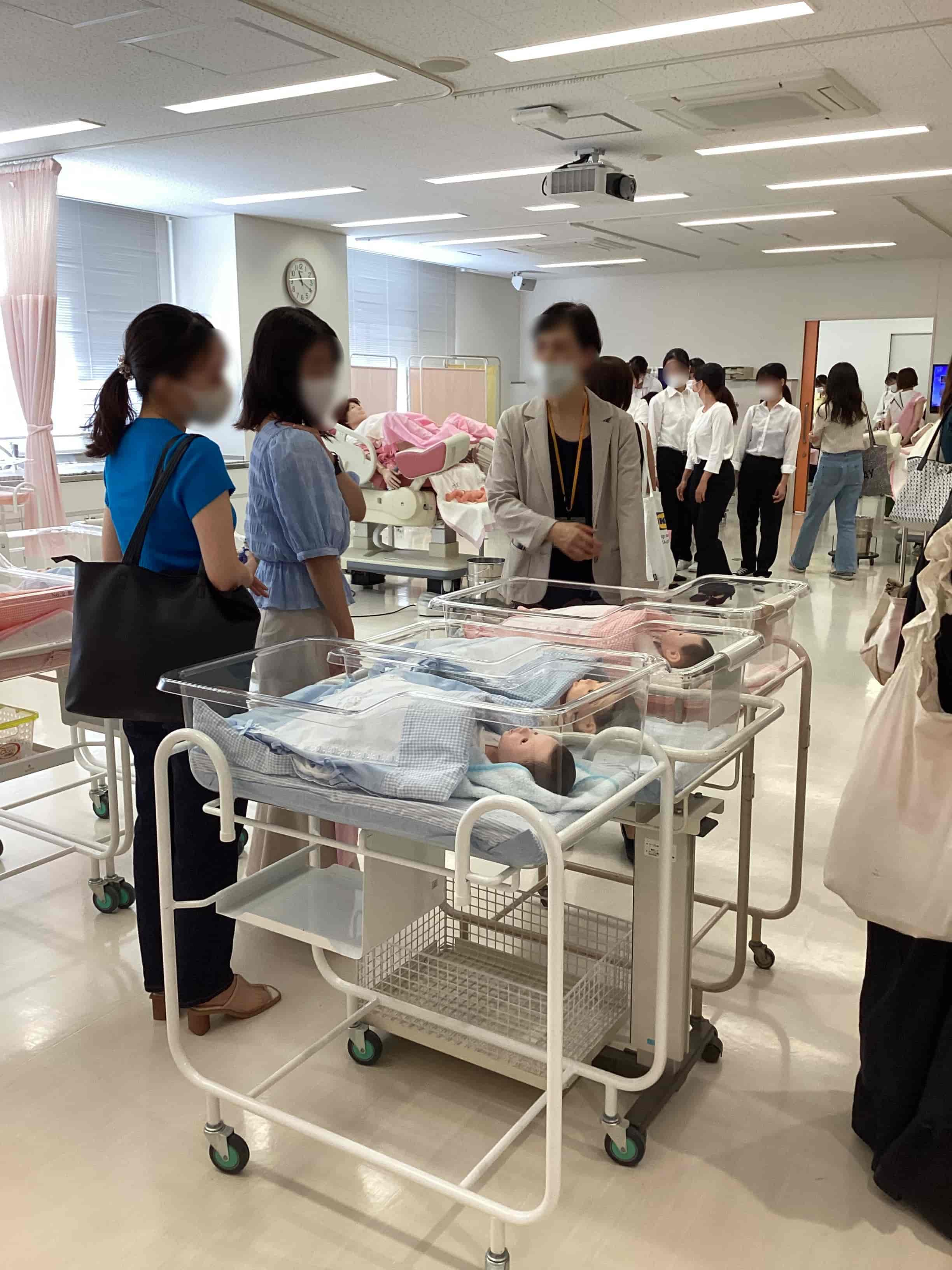 助産学科オープンキャンパスの参加者の声
